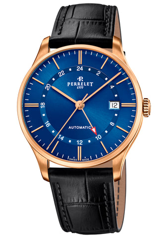 Perrelet Watch Weekend 3 Hands GMT A1305/2