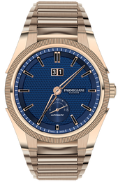 Parmigiani Fleurier Watch Tonda GT Rose Gold Blue Bracelet PFC910-1500340-B00782