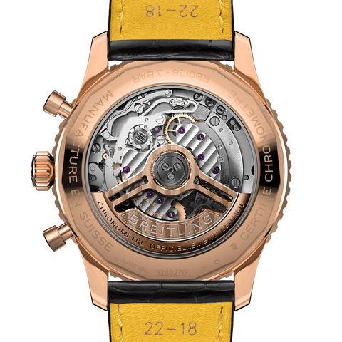 Breitling Navitimer B01 Chronograph 43 18K Red Gold Watch