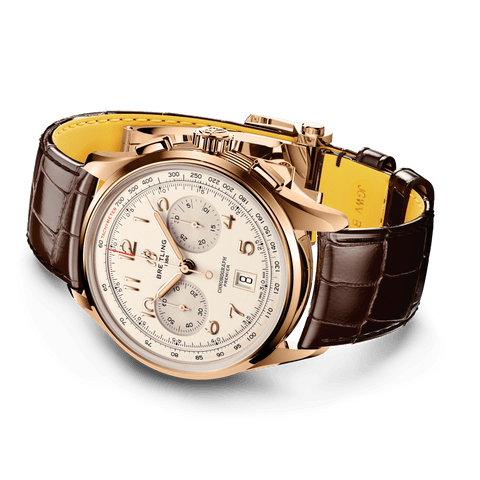 Breitling Premier B01 Chronograph 42 18k Gold Watch
