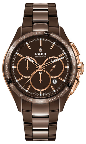 Rado Watch HyperChrome Brown Ceramic Automatic Chronograph R32175302