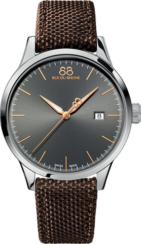 88 Rue Du Rhone Watch Rive 41mm Mens 87WA154109