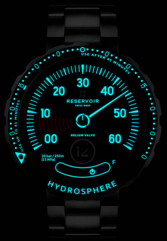 Reservoir Watch Hydrosphere Blackfin