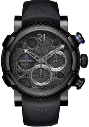 RJ Watches Moondust Black Carbon Blue RJ.M.CH.001.04