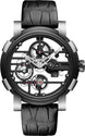 RJ Watches Skylab Skeleton Steel Black Limited Edition RJ.M.AU.030.01