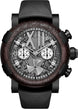 RJ Watches Steampunk Black Rusted Metal RJ.T.CH.SP.002.01