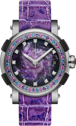 RJ Watches RJ Star Twist Titanium Purple Spiral Galaxy 1S39A.TTTR.6000.AR.1113.STP19