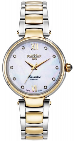 Roamer Watch Dreamline White MOP Diamond 857847 47 29 50