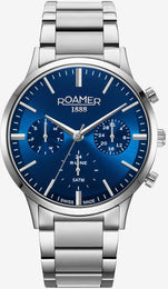 Roamer Watch R-Line Multifunction Blue 718982 41 45 70
