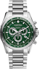 Roamer Watch Rockshell Mark III Chrono Green 220837 41 75 50