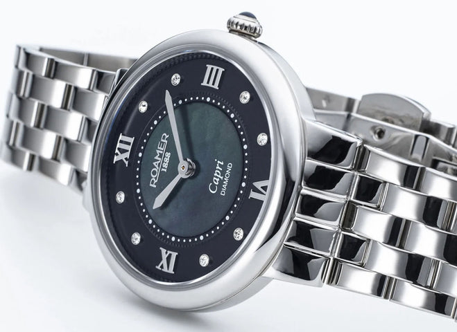 Roamer Capri Black MOP Watch