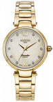 Roamer Watch Dreamline Diamonds Champagne MOP Dial Yellow Gold 857847 48 29 50