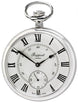 Rapport Pocket Watch Mechanical Open Face Silver Tone PW23