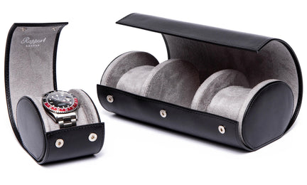 Rapport Watch Roll Hyde Park Black Three Watch