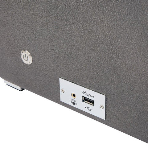 Rapport Watch Winder Quantum Quad Four Leather Grey