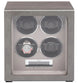 Rapport Watch Winder Quantum Quad Four Leather Grey