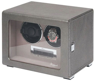 Rapport Watch Winder Quantum Quad Two Leather Grey W622