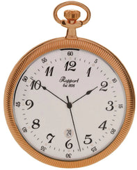 Rapport Pocket Watch Slim Open Face Rose Gold PW34