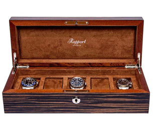 Rapport Watch Box Heritage 5 Macassar L272