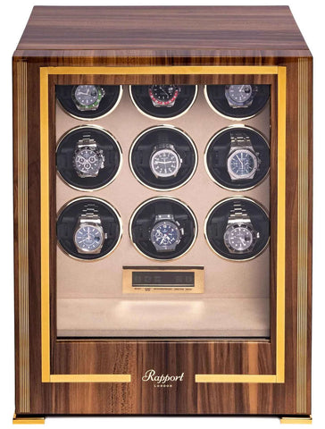 Rapport Watch Winder Paramount 9 Walnut