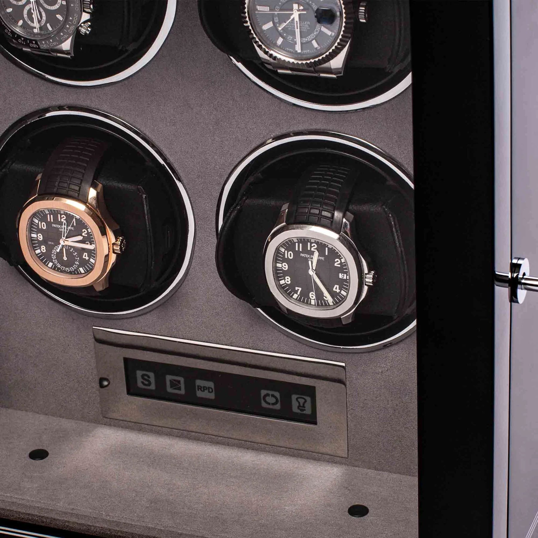 Rapport Watch Winder Formula 4 Black W554 Watch Winder Jura Watches