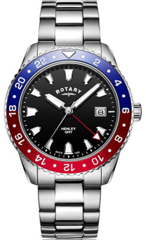 Rotary Watch Henley GMT Mens GB05108/30