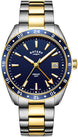 Rotary Watch Henley Two Tone Gold PVD Mens GB05296/05