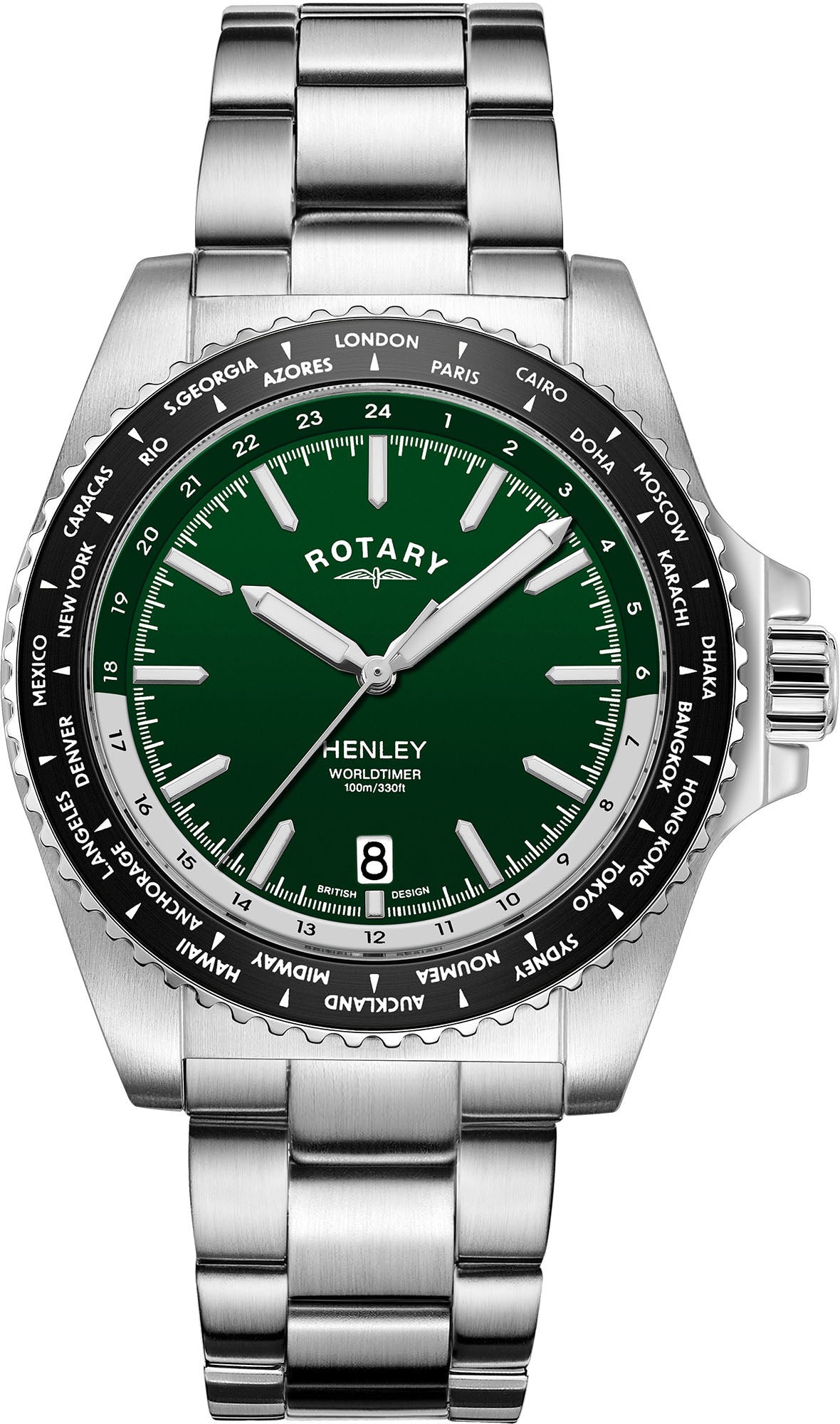Rotary Henley Mens