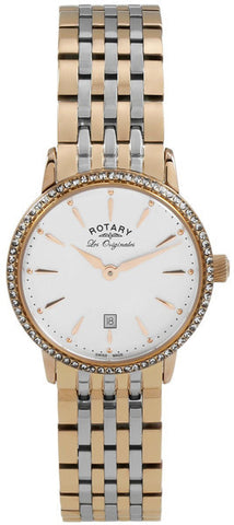 Rotary Watch Two Tone Ladies LB90057/06