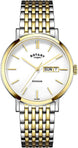 Rotary Watch Gents Two Tone Bracelet GB05301/01