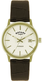 Rotary Watch Gents Gold Plated Strap GS02876/03