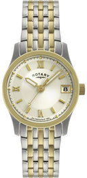 Rotary Watch Ladies Two Tone Bracelet LB00793/09