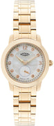 Rotary Watch Ladies Gold Plated Bracelet LB02702/41