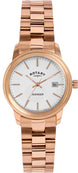 Rotary Watch Ladies Gold Plated Bracelet LB02739/06