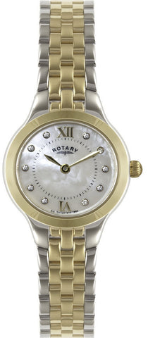 Rotary Watch Ladies Two Tone Bracelet LB02761/41