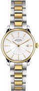Rotary Watch Ladies Two Tone Bracelet LB02772/06