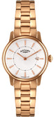 Rotary Watch Ladies Gold Plated Bracelet LB02774/02