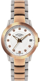 Rotary Watch Ladies Two Tone Bracelet LB02837/41