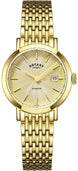 Rotary Watch Ladies Gold Plated Bracelet LB05303/03