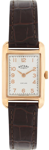 Rotary Watch Ladies Gold Plated Strap LS02699/01