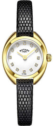 Rotary Watch Ladies Gold Plated Strap LS05015/01