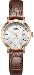 Rotary Watch Ladies Gold Plated Strap LS05304/02