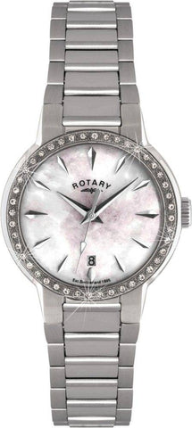 Rotary Watch Ladies Steel Bracelet LB02840/07