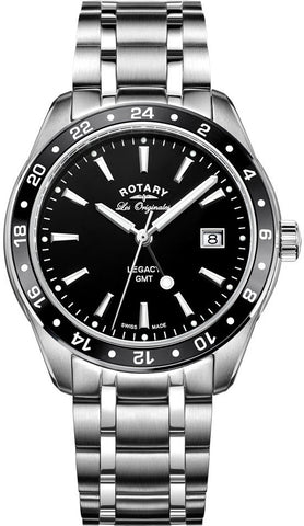 Rotary Watch Les Originales Legacy GMT Mens GB90172/04