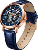 Rotary Watch Greenwich Skeleton Rose Gold PVD