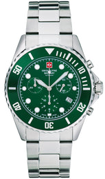 Swiss Alpine Military Watch Master Diver Chrono Chronograph 7053.9134SAM