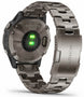 Garmin Watch Quatix 6 Sapphire Titanium Grey Titanium Band Smartwatch