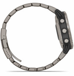 Garmin Watch Quatix 6 Sapphire Titanium Grey Titanium Band Smartwatch