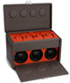 Scatola del Tempo Watch Winder 7RT Grey Orange 02069 Grey Orange