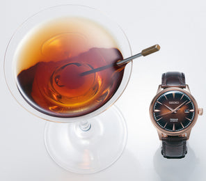 Seiko Presage Watch Cocktail Collection Manhattan
